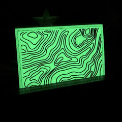 CountyComm - Topography 3x2" Glow Patch by Maratac®