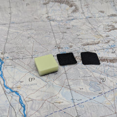 Countycomm - UGM - Square 1"x 1" Tough Patch - Universal Glow Marker