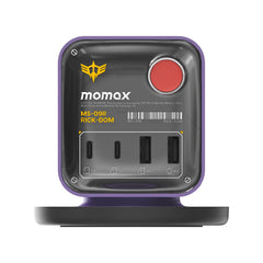 1-Charge Work Flow 3-Outlet GaN Power Cube 25W with USB Ports