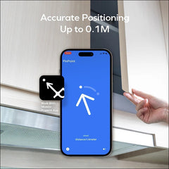 PinCard Rechargeable Find My Locator with UWB