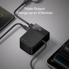 1-Pac Pass Mini⁺ 10000mAh 2in1 Battery Pack with Built-in Retractable Cable MOMAX Power Bank Suburban.