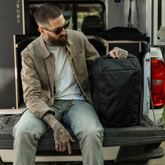 Civic Travel Bag 20L CTB20 - X-Pac Black + Coyote Brown