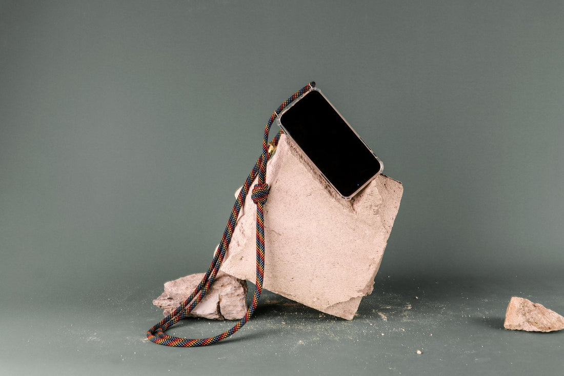 Topologie Lion Rock Crossbody Phone Case.