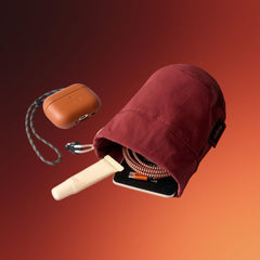 Cinch Pouch - Crimson