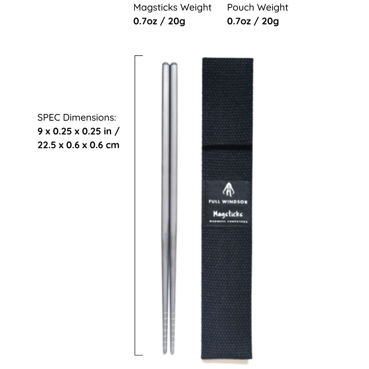 Magsticks - Titanium Magnetic Chopsticks