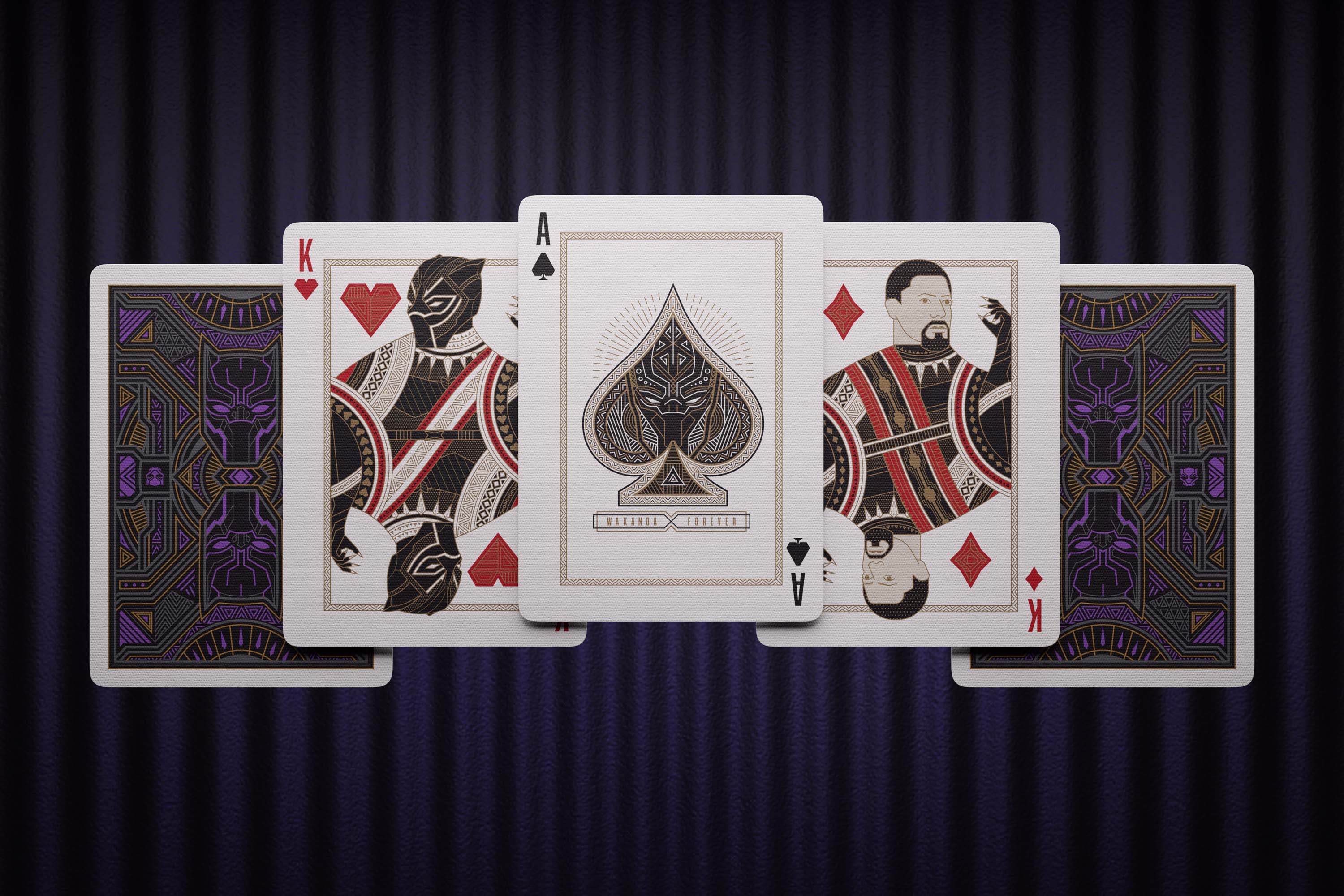 Black Panther Playing Cards