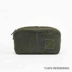 Civic Access Pouch 2L CAP2 - Waxed Olive Canvas