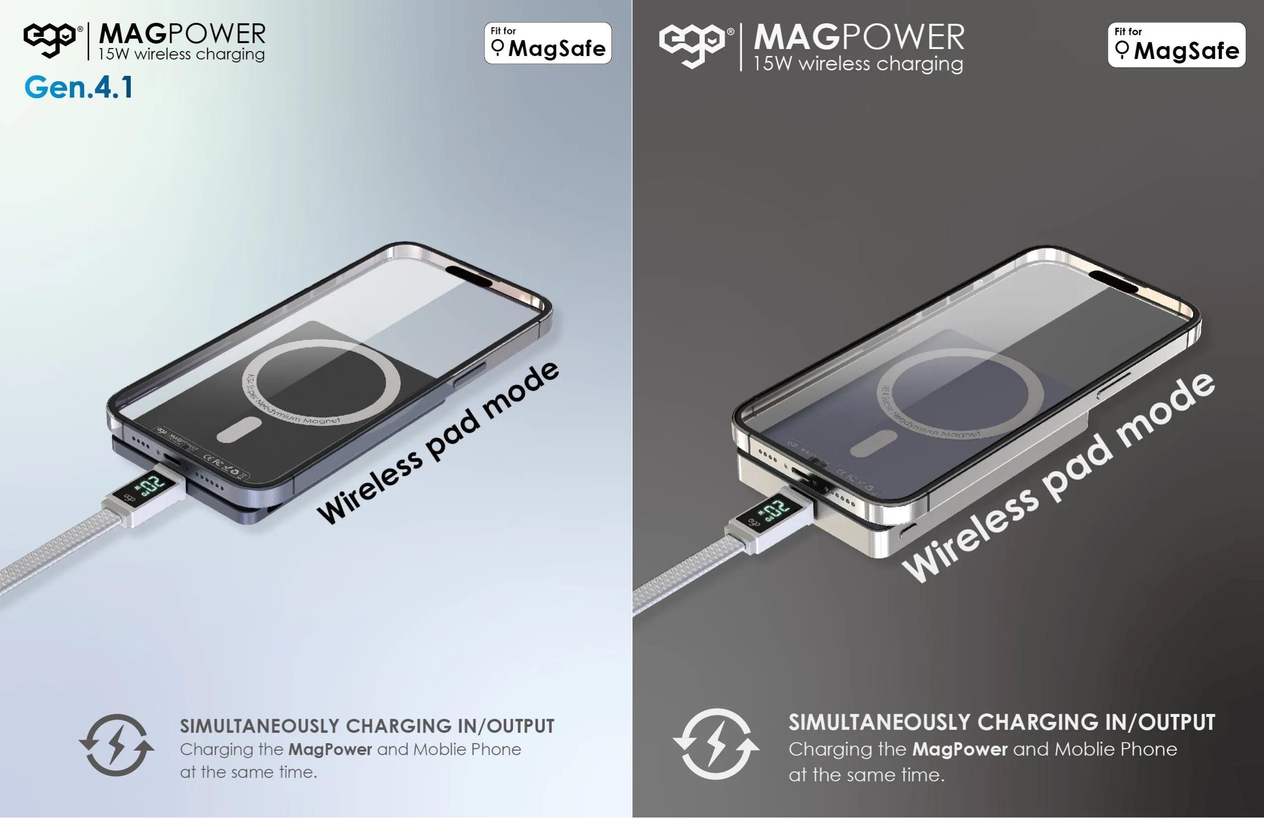 EGO MAGPOWER GEN.4.1 Magsafe Power bank