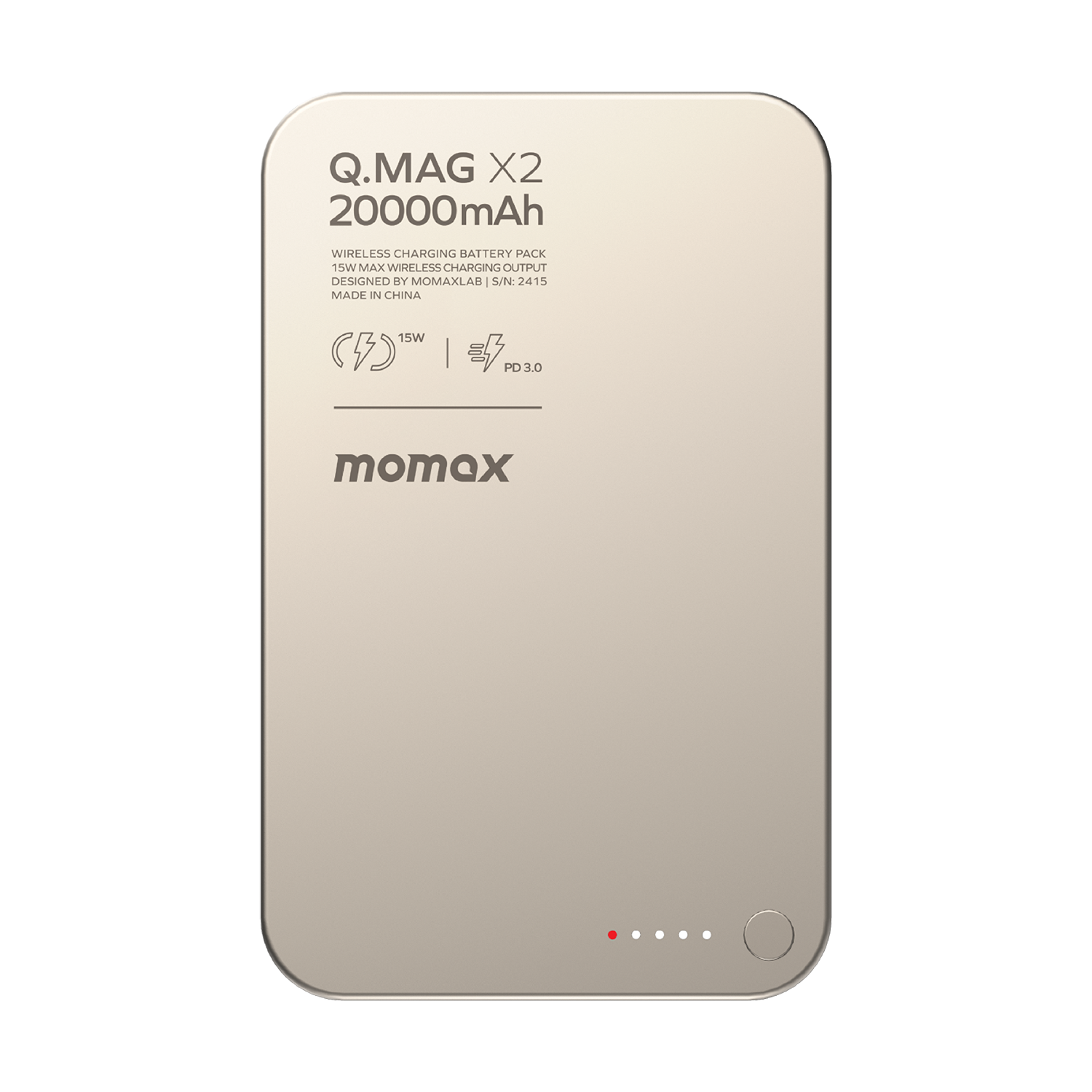 Q.Mag X2 Magnetic Wireless Power Bank 20000mAh - Gen 2