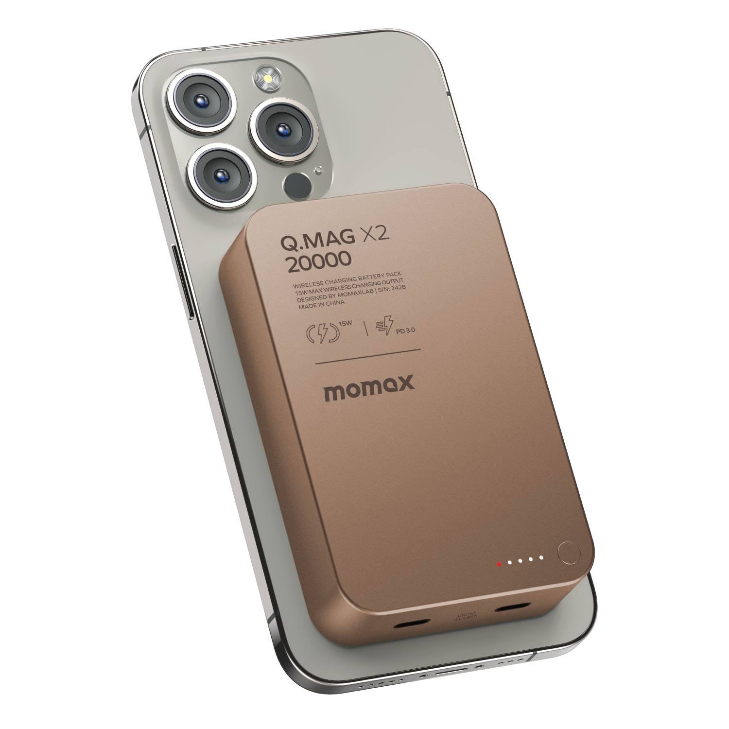 Q.Mag X2 Magnetic Wireless Power Bank 20000mAh - Gen 2