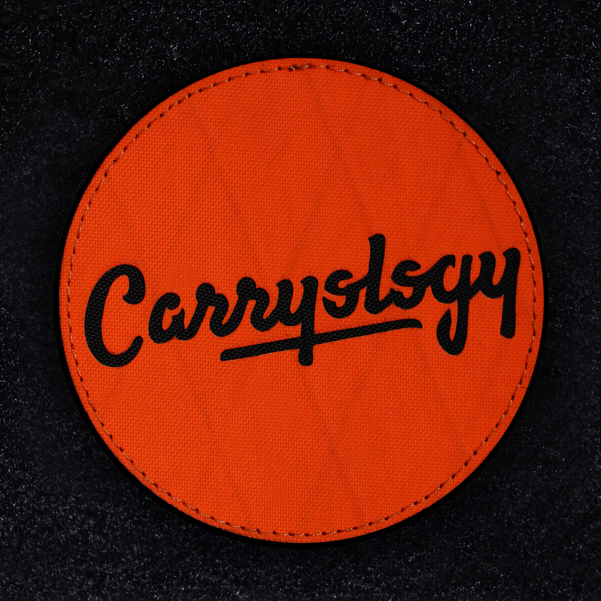 Carryology Morale Patch - P12 Signal X-Pac Orange