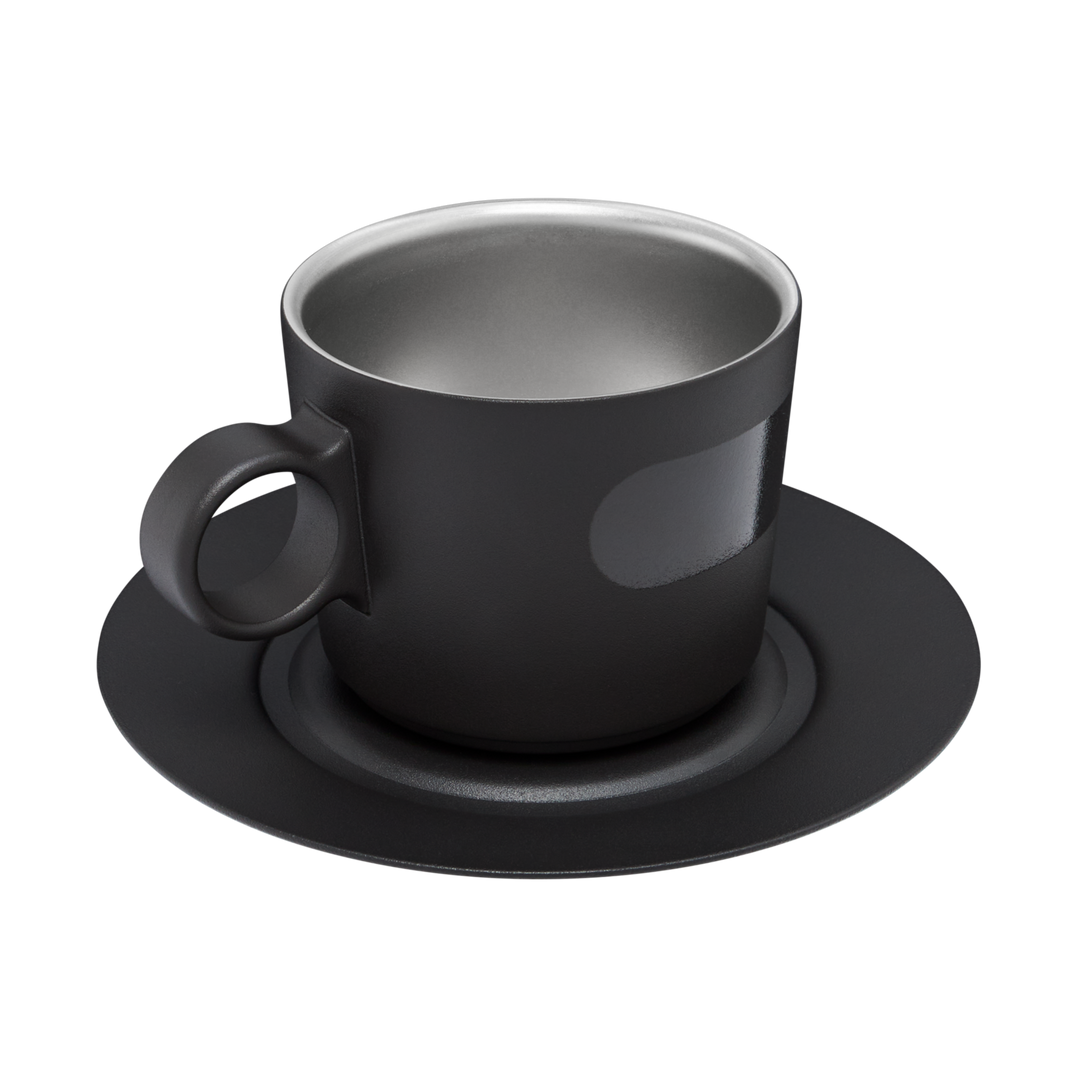 THE DAYBREAK CAPPUCCINO CUP & STILLNESS SAUCER