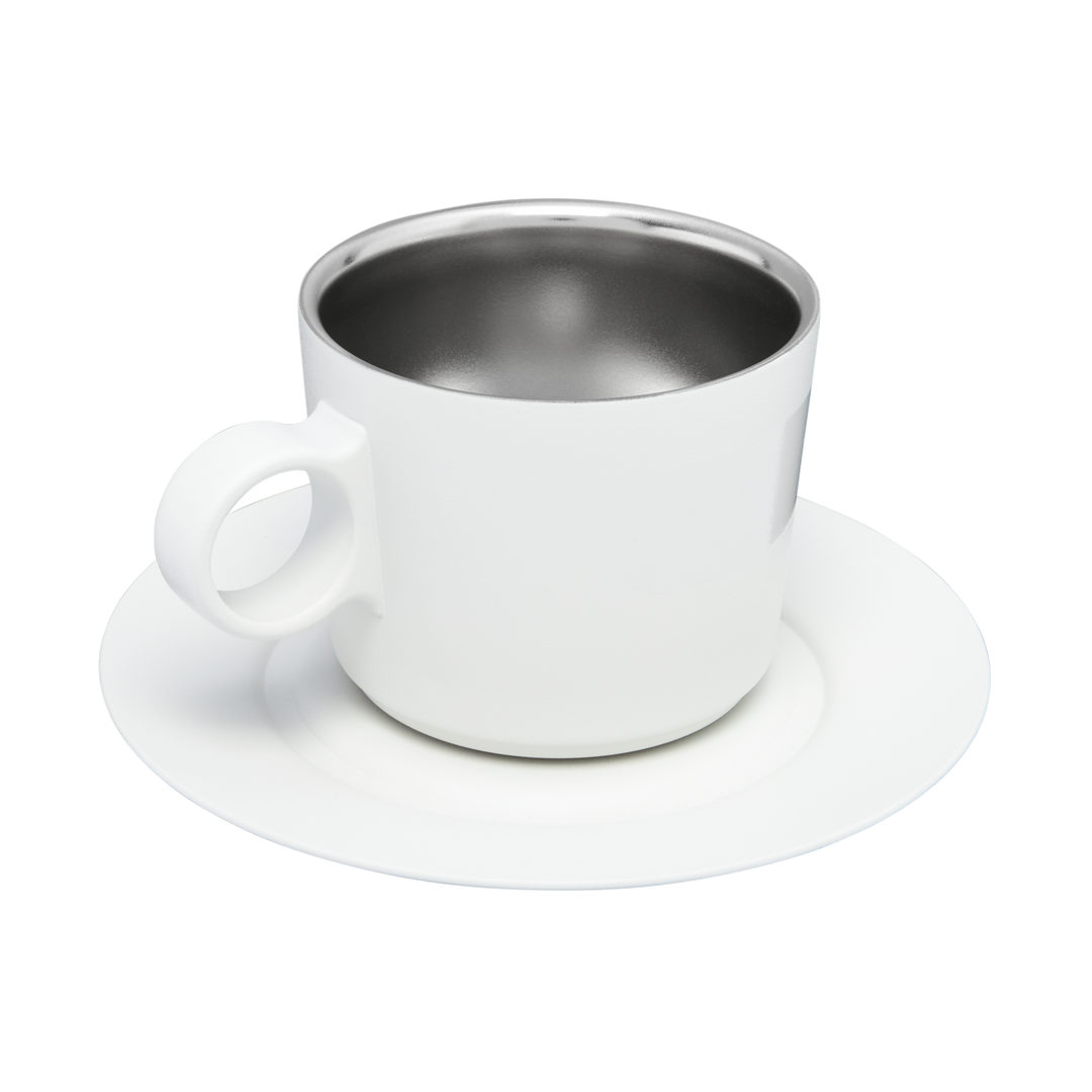 THE DAYBREAK CAPPUCCINO CUP & STILLNESS SAUCER