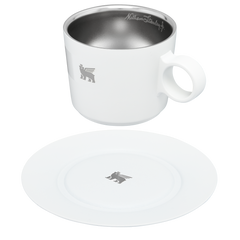 THE DAYBREAK CAPPUCCINO CUP & STILLNESS SAUCER