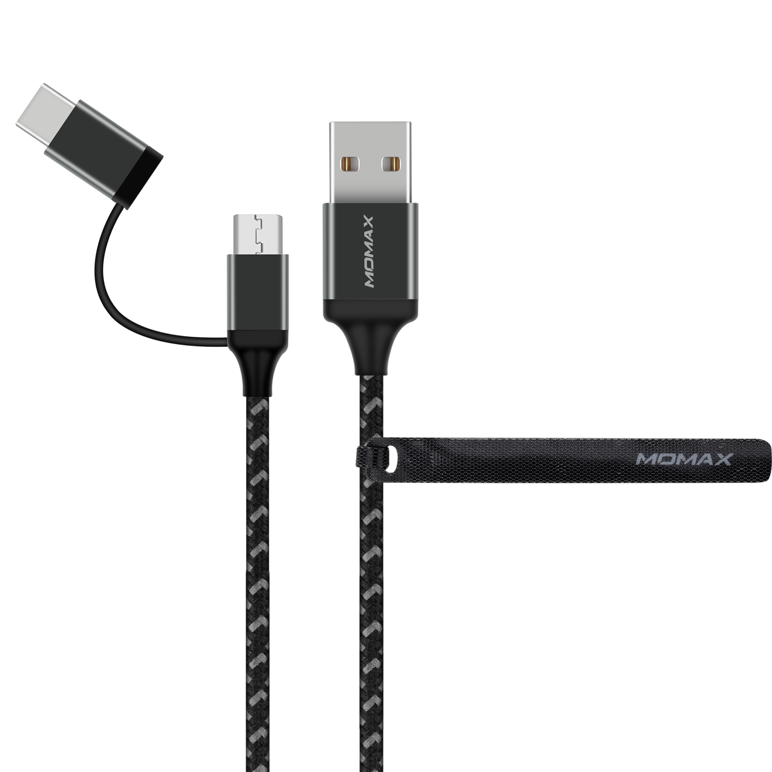 Zero 2-in-1 USB-C & Micro USB Cable Android (1M) DTC11