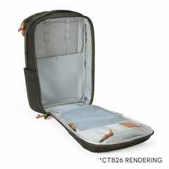 Civic Travel Bag 26L CTB26 - Waxed Olive Canvas