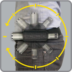 Lite Holster Stretch™ Flashlight Holster - Black