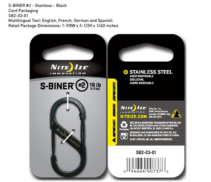 S-Biner® Dual Carabiner