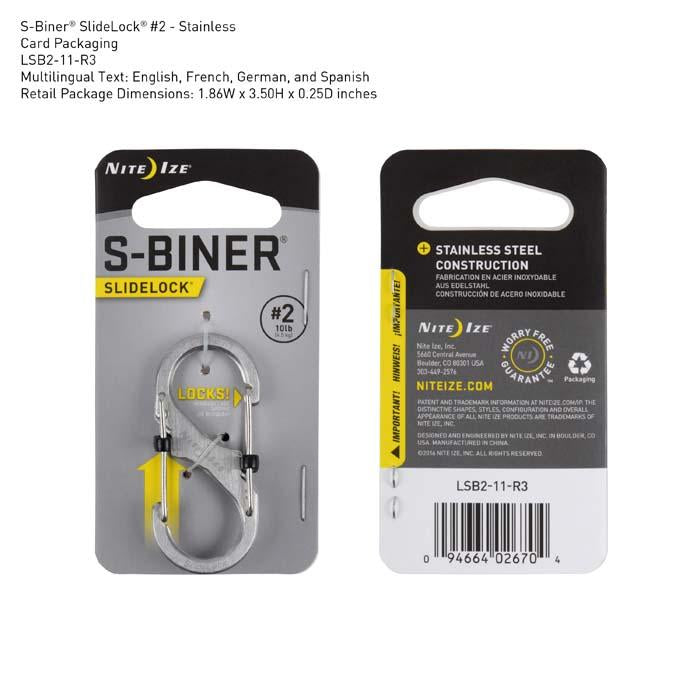 S-Biner® Slidelock®