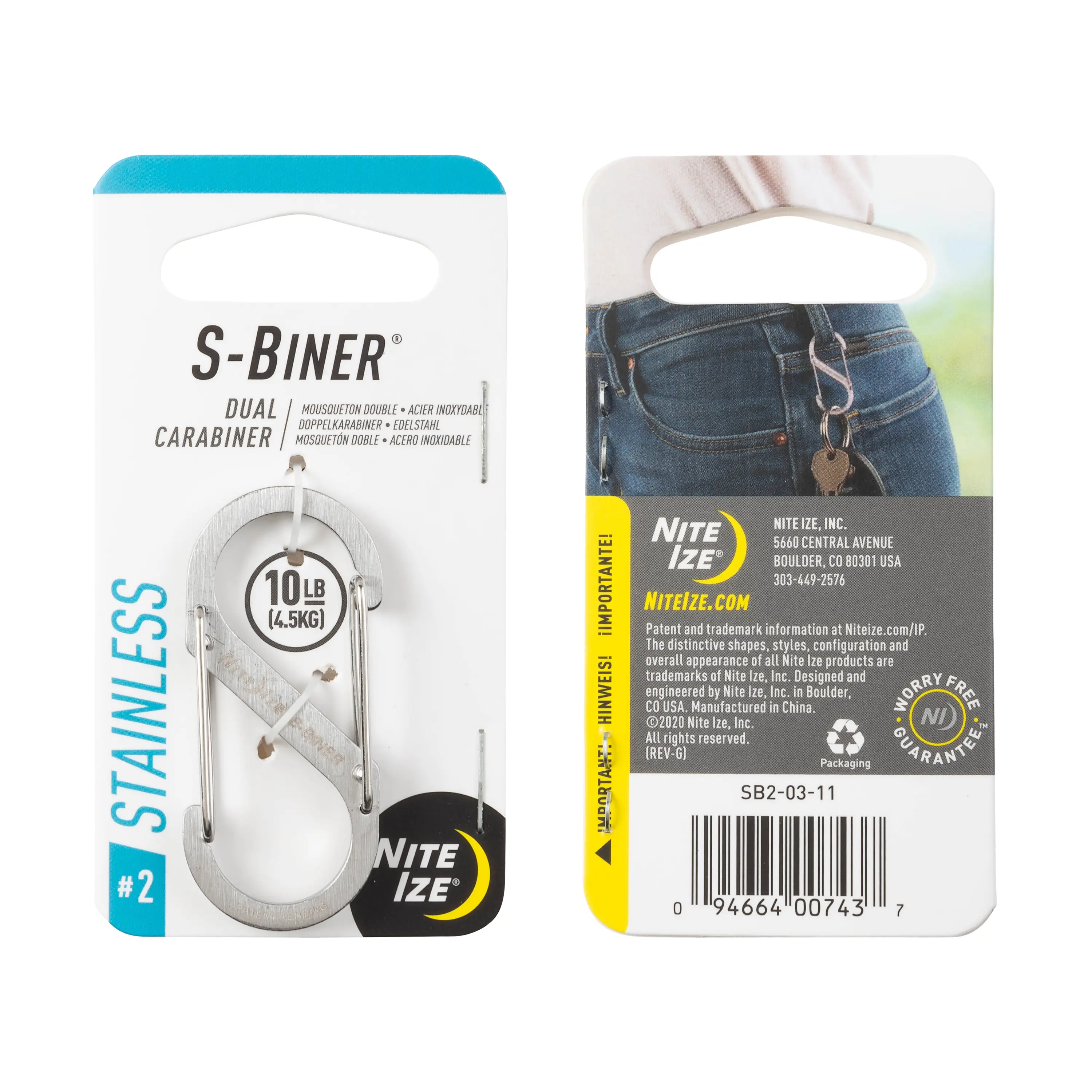 S-Biner® Dual Carabiner