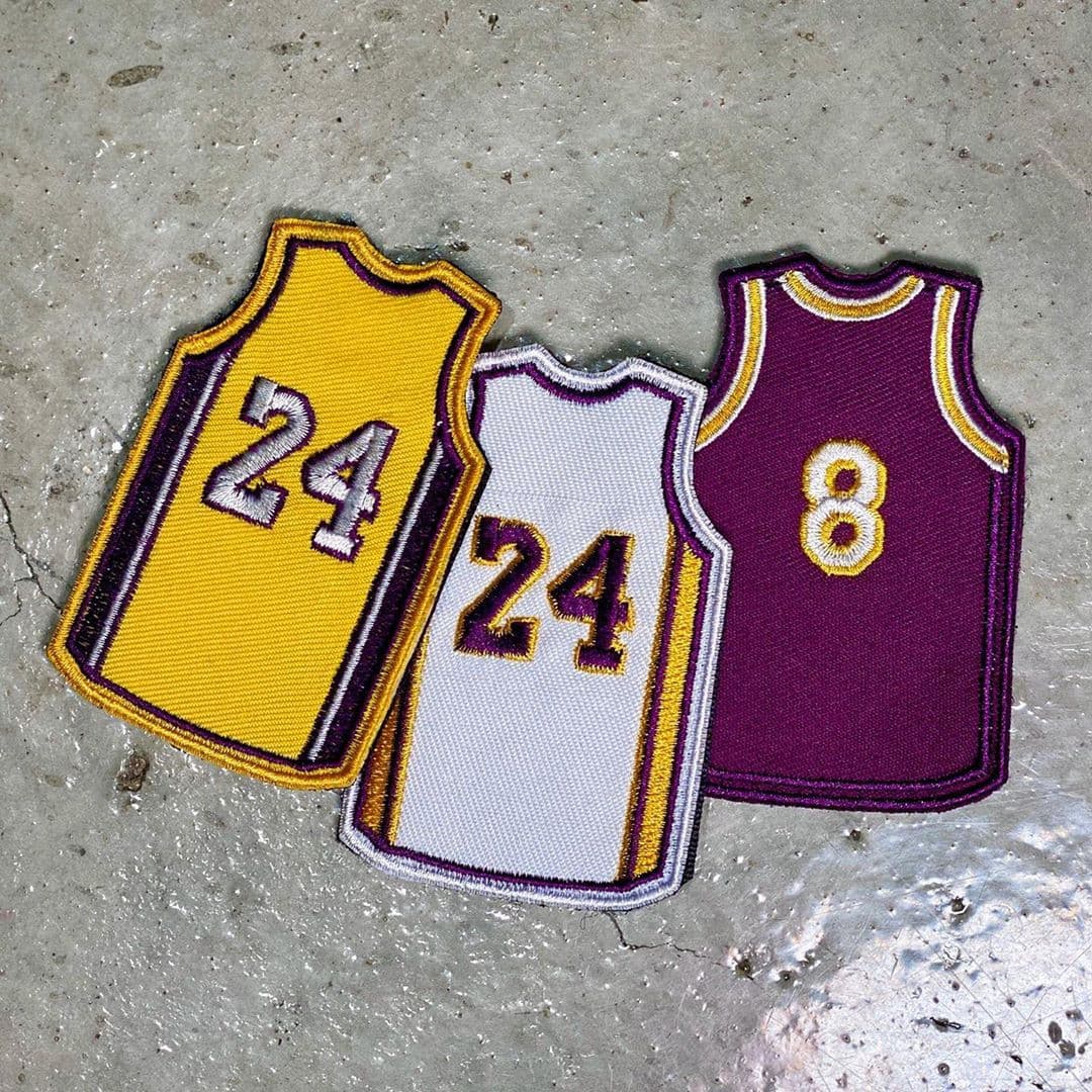 Kobe RIP Jersey Patch Set Suburban Patch Suburban.