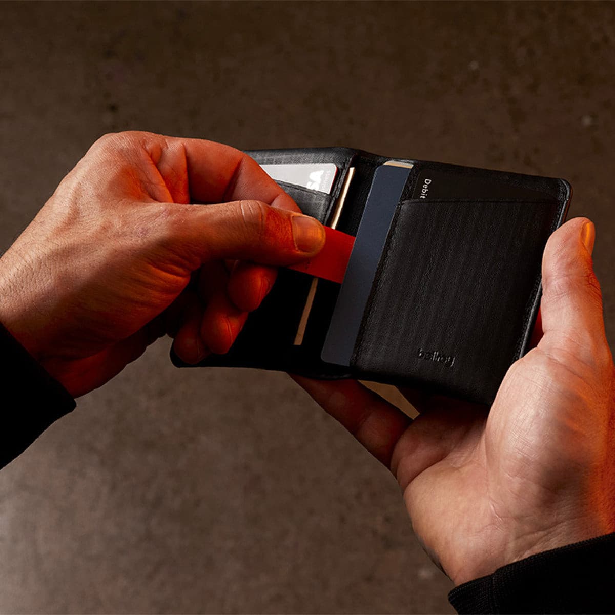 Bellroy X Carryology Chimera Slim Sleeve Wallet Bellroy Wallet Suburban.